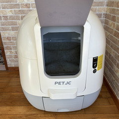 自動セルフクリーニング猫トイレ、猫が詰まらないインテリジェント猫トイレ、体重1-8KGの猫に最適、13L大容量糞便収集ビンの画像