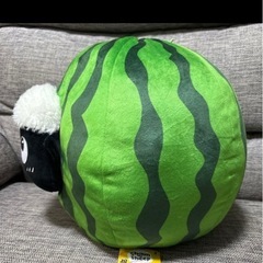 新品　ひつじのショーン スイカクッション 30周年記念　ベビーショーンの画像