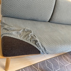 ニトリ　オークエストソファの画像