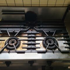 ガスレンジ NEWパワークック 自然対流式オーブン搭載タイプ マルゼン RGR-0963D (都市ガス用)の画像