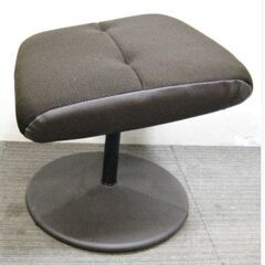 ニトリ　オットマン　足置き　小型　コンパクト　メッシュ生地　スツール　ダークブラウン　インテリア　NITORI　693ZSの画像