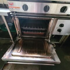 ガスレンジ NEWパワークック 自然対流式オーブン搭載タイプ マルゼン RGR-0963D (都市ガス用)の画像