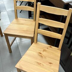 ★リユースのサカイ千葉中央店★  ダイニングテーブルセット ブラウン H74×D74×W118 クリーニング済み TC5733の画像