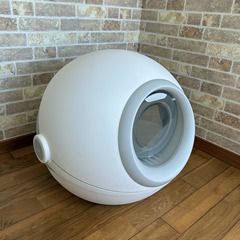 猫 トイレ 自動 ，猫 トイレ 大型 完全密閉型丸猫 トイレの画像