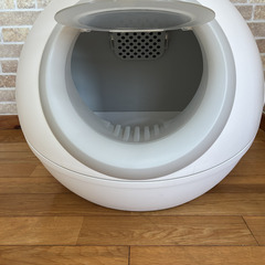 猫 トイレ 自動 ，猫 トイレ 大型 完全密閉型丸猫 トイレの画像