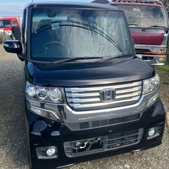 N-boxカスタム車検2年つき！！石川県内総額33万円
