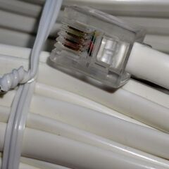 モジュラーコード　6極4芯用（2芯にも使えます）の画像