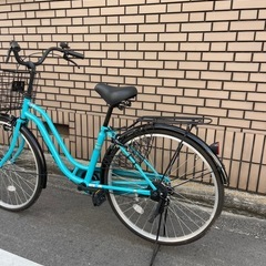 綺麗な状態ママチャリ自転車26インチの画像
