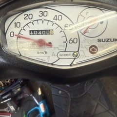 ⭕️(即乗出し🙆‍♀️)SUZUKIレッツ現行型ブラック／ブラウンツートンカラー⭕️走行距離10400km❗️ の画像