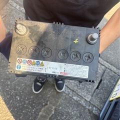 走行1万の新型N BOXから外したバッテリー　の画像