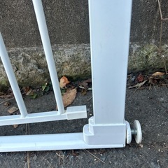 ベビーゲート　白の画像