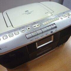 CD再生不可 ラジカセ 東芝 TY-CDS6 ラジオ受信OK カセット再生OK TOSHIBA 中古 札幌市東区 新道東店の画像