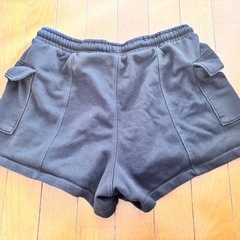 ギャップ　ショートパンツ　カーゴパンツ　ブラック　ルームウェア　スウェットの画像
