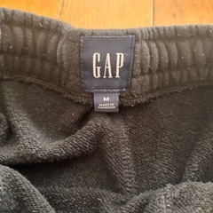 ギャップ　ショートパンツ　カーゴパンツ　ブラック　ルームウェア　スウェットの画像