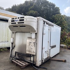 コンテナ倉庫　断熱材入り　バイク農機具入れ　物置きの画像