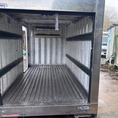 コンテナ倉庫　断熱材入り　バイク農機具入れ　物置きの画像