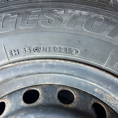 195 80 15 スタッドレス　ブリヂストン　ブリザック　ハイエースの画像