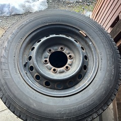 195 80 15 スタッドレス　ブリヂストン　ブリザック　ハイエースの画像