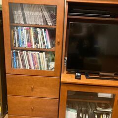 本棚　テレビボード　テレビ台　プリンター台　収納家具　棚の画像