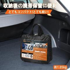 布製タイヤチェーン スノーソック 布チェーン 軽自動車 非金属 タイヤチェーンの画像