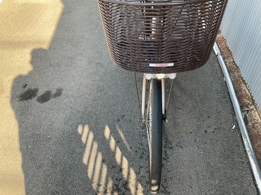 748  ヤマハ新機種電動アシスト自転車pasnaturaブラウン26インチシルバーアルミ