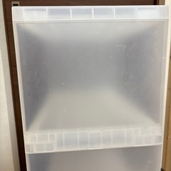 無印良品 ポリプロピレン ワゴンキャリーの画像