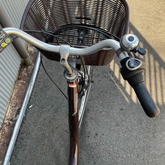 750  ヤマハ新機種電動アシスト自転車pasnatura26インチ　ブラウンアルミボディの画像