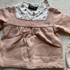 ベビー服　サイズ70 ピンク系の画像