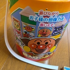 アンパンマン　筒入りつみ木　40ピース➕おまけ5ピースの画像