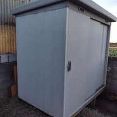 観音寺 大型 物置 鋼板物置 イナバ物置 倉庫 車庫 収納庫 屋外使用 の画像