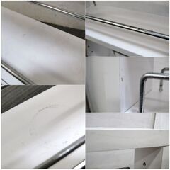 キッチンワゴン　すきま収納　キャスター付き　収納ワゴン　収納ボックス　スリムワゴン　台所　食品　調味料棚　697ZSの画像