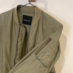 branshes オリーブグリーン ジャンパー 150㎝ 薄手アウター 春秋の画像