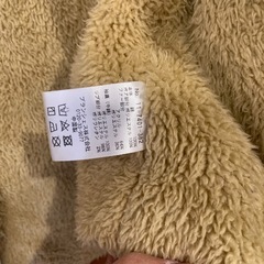 bananas ブラウンジャケット 150㎝ 茶 キャメル系 ジャンパー コートの画像