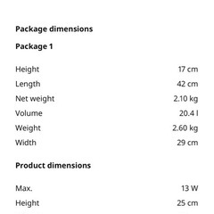 シーリングライト　IKEA 新品箱付きの画像