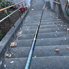 （取引中）タモ網の柄の画像