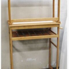 木製　キッチンラック　タイル天板　収納棚　キッチンカウンター　木製　キッチン収納　インテリア　699ZSの画像