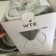 あげますコーヒーメーカーとコーヒーミルの画像