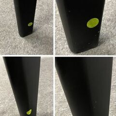 松田家具 ストーン調ダイニングテーブル 幅150 チェア2脚セット 中古家具 店頭引取歓迎 R10257の画像