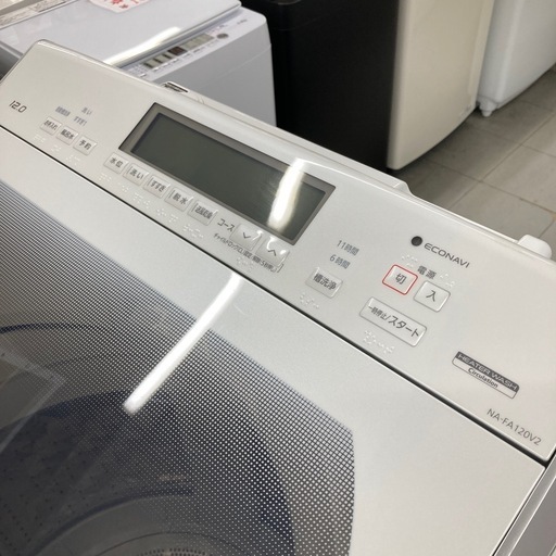⭐︎6ヶ月保証⭐︎Panasonic 12kg洗濯機　2019年製　NA-FA120V2