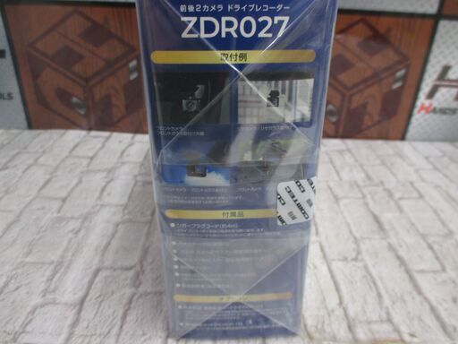 コムテック ZDR027 ドライブレコーダー 未使用 【ハンズクラフト宜野湾店】