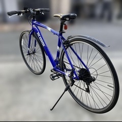 自転車　ACORDE クロスバイク 6段変速 ブルー《整備前提》の画像