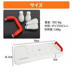 バスボード　ベビー沐浴・介護用の画像