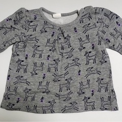 4枚セット 80cm 長袖Tシャツの画像