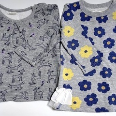 4枚セット 80cm 長袖Tシャツの画像