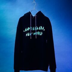 新品 オーバーサイズパーカー 重厚感ある10オンス モコモコ刺繍ロゴ 黒 .ENDRECHERI.　高品質　まとめ買い歓迎　卸ます　アマゾン引き上げ商品　倒産品　ネット商材　卸ます　転売　アマゾン引き上げ商品　卸し　問屋　倒産品　転売OK　ネット商材　アマゾン　商品　景品　コンペの画像