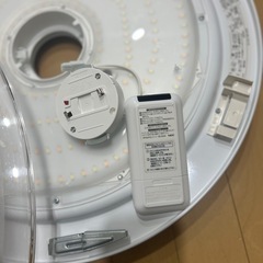 NECシーリングライト　調光&タイマーリモコン付きの画像