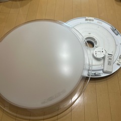 NECシーリングライト　調光&タイマーリモコン付きの画像