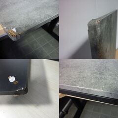 未使用/新品　訳ありアウトレット　こたつ 2点セット 長方形 75×60 一人用 ストーン調 コーデュロイ掛布団 【こたつ本体+掛布団】300W 石英管ヒーター ストーングレーの画像