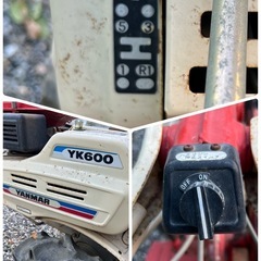 値下げ⭐️格安（中古）ヤンマー管理機ＹＫ６００の画像