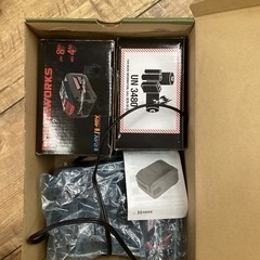 中古　電動除雪機　バッテリー、充電器付の画像